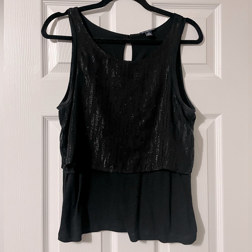 American Eagle Outfitters Shimmery Tank Top Blouse